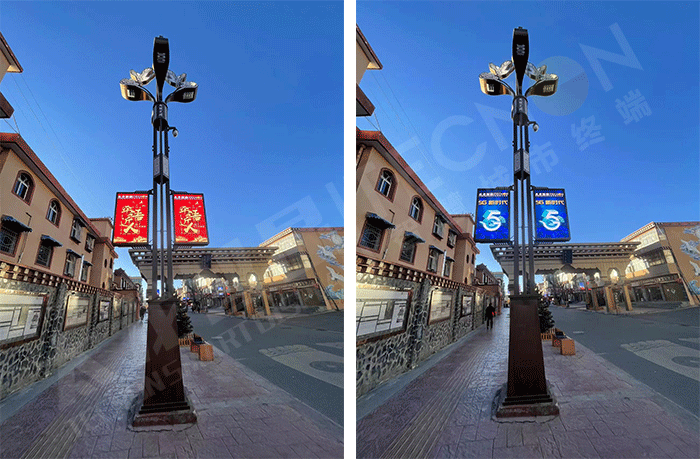 LED燈桿屏 LED燈桿屏