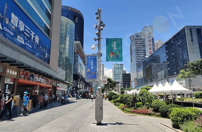 LED燈桿屏,燈桿屏 LED燈桿屏,燈桿屏