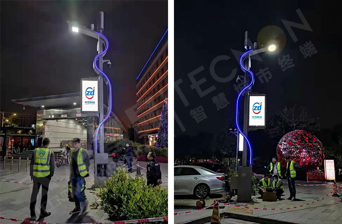 LED燈桿屏 LED燈桿屏